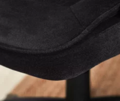 Hannah Charcoal Gray Microfiber Office Chair -DHP SHOP 810513553 6