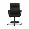 Hannah Charcoal Gray Microfiber Office Chair