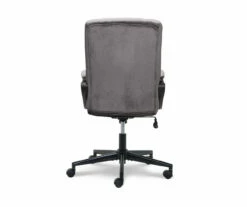 Gray & Black Executive Office Chair 17 Gray & Black Executive Office Chair -DHP SHOP 810513554 13