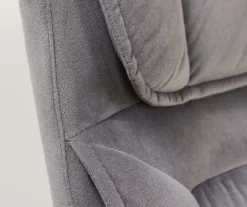 Gray & Black Executive Office Chair 19 Gray & Black Executive Office Chair -DHP SHOP 810513554 5