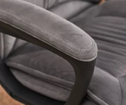 Gray & Black Executive Office Chair 20 Gray & Black Executive Office Chair -DHP SHOP 810513554 6