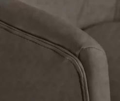 Leighton Gray Memory Foam Bonded Leather Office Chair 26 Leighton Gray Memory Foam Bonded Leather Office Chair -DHP SHOP 810513560 5