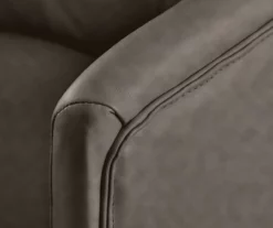 Leighton Gray Memory Foam Bonded Leather Office Chair 20 Leighton Gray Memory Foam Bonded Leather Office Chair -DHP SHOP 810513560 6