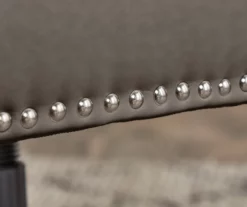 Leighton Gray Memory Foam Bonded Leather Office Chair 22 Leighton Gray Memory Foam Bonded Leather Office Chair -DHP SHOP 810513560 8