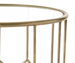 Gold Harper Side Table 8 Gold Harper Side Table -DHP SHOP 810513567 4