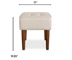 Aria Tufted Stool -DHP SHOP 810513575 3