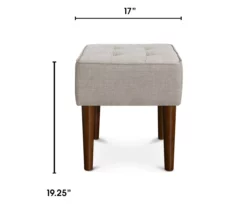 Aria Tufted Stool -DHP SHOP 810513576 3