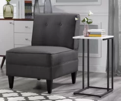 Serta Copenhagen Tufted Slipper Chair -DHP SHOP 810513580 3