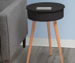 Real Living End Table With Bluetooth Speaker & USB Port -DHP SHOP 810513609 1