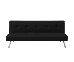 Corey Black Convertible Sofa -DHP SHOP 810514243