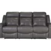 Jesolo Gray Reclining Sofa