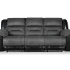 Earhart Faux Leather Reclining Sofa