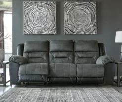 Earhart Faux Leather Reclining Sofa -DHP SHOP 810519696 3