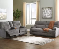 Coombs Charcoal Reclining Sofa 11 Coombs Charcoal Reclining Sofa -DHP SHOP 810519707 810519691 2