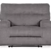 Coombs Charcoal Wide Seat Recliner