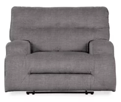 Coombs Charcoal Wide Seat Recliner