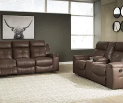 Jesolo Coffee Reclining Sofa -DHP SHOP 810519726 810519673 1