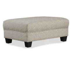 Rogers Vintage Gold Ottoman