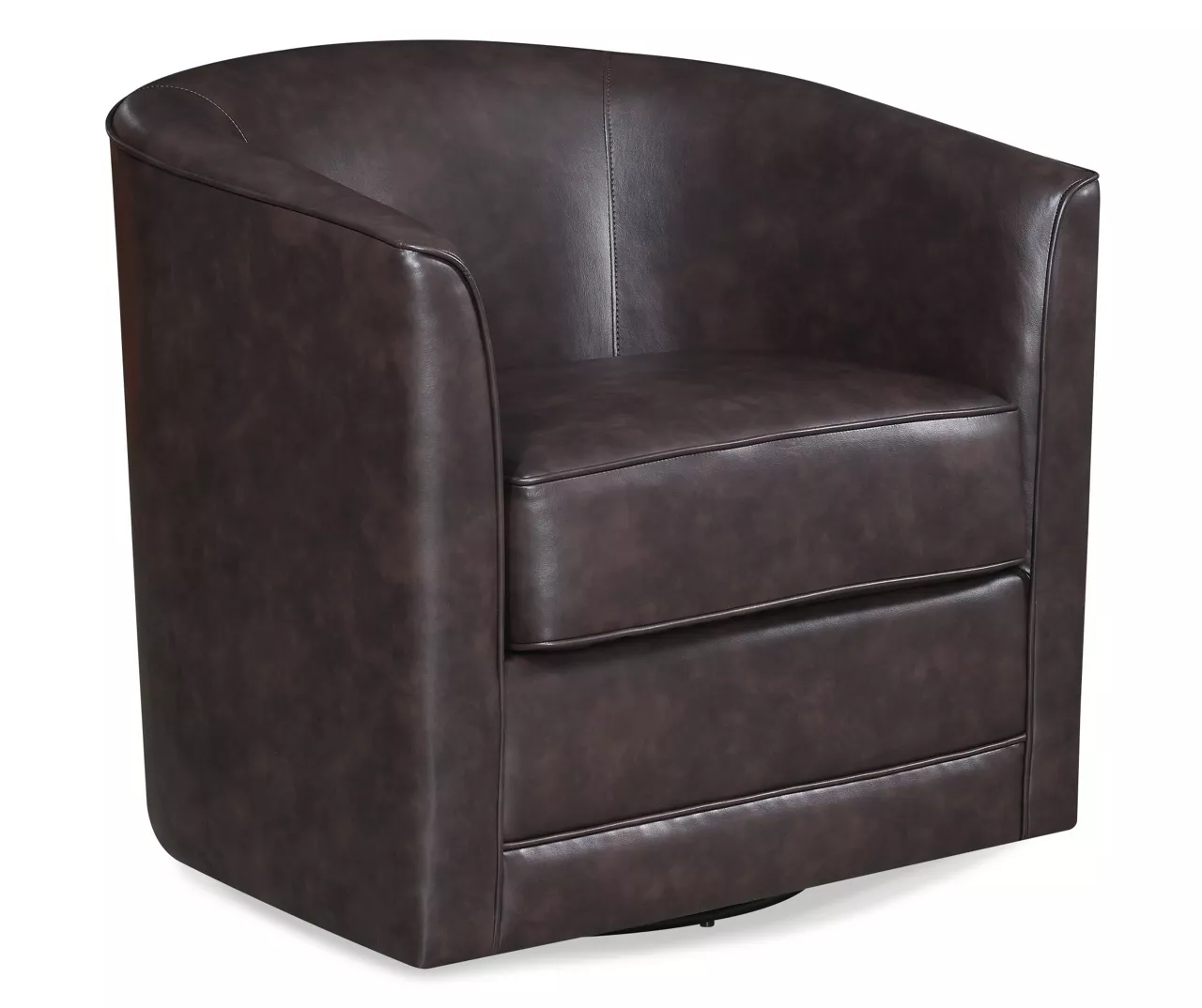 Willow River Hammond Faux Leather Swivel Accent Chair 3 Willow River Hammond Faux Leather Swivel Accent Chair - Image 3