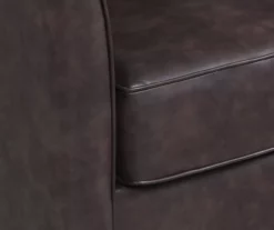 Willow River Hammond Faux Leather Swivel Accent Chair 17 Willow River Hammond Faux Leather Swivel Accent Chair -DHP SHOP 810519938 3
