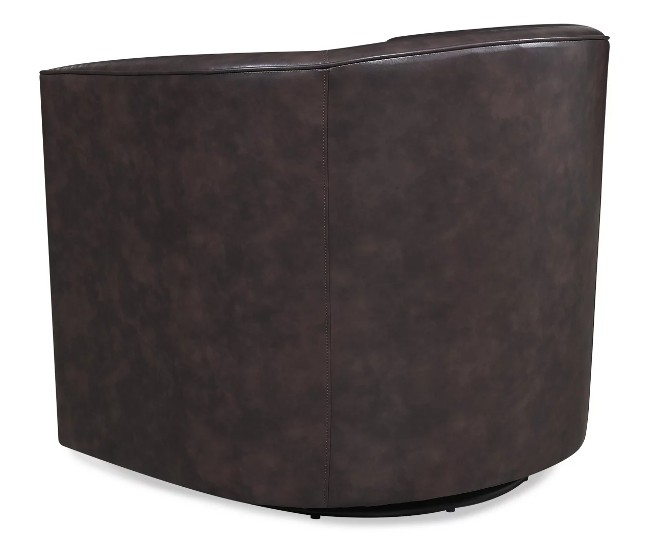 Willow River Hammond Faux Leather Swivel Accent Chair 4 Willow River Hammond Faux Leather Swivel Accent Chair - Image 4
