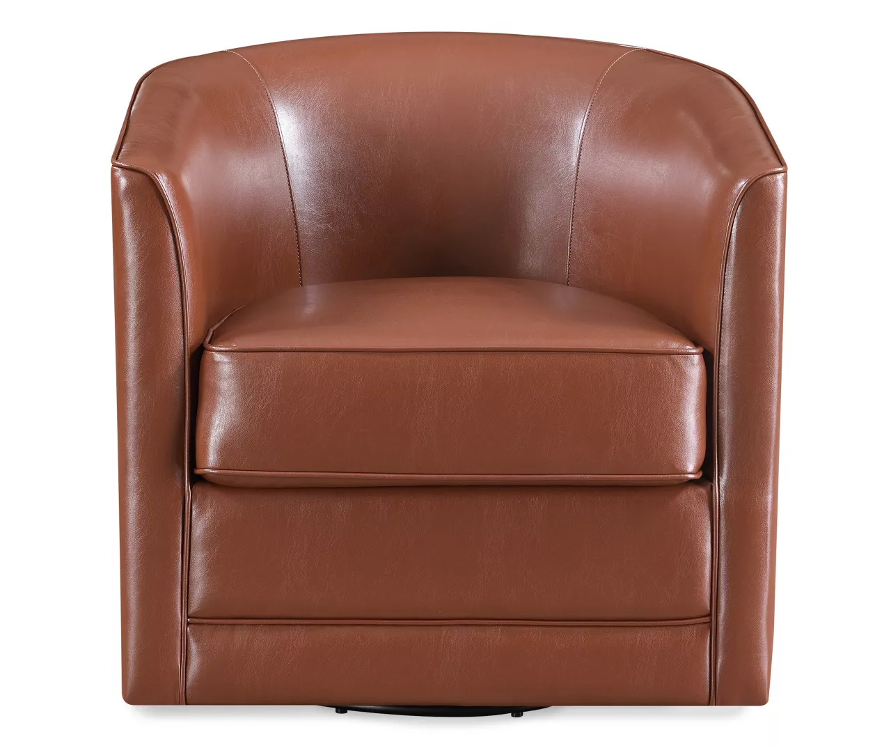 Willow River Hammond Faux Leather Swivel Accent Chair 2 Willow River Hammond Faux Leather Swivel Accent Chair - Image 2