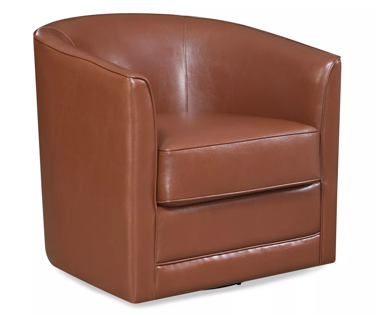 Willow River Hammond Faux Leather Swivel Accent Chair 8 Willow River Hammond Faux Leather Swivel Accent Chair - Image 8