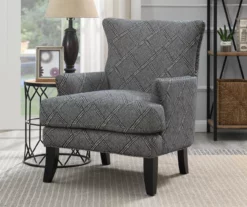 Bossa Gray Print Accent Chair 13 Bossa Gray Print Accent Chair -DHP SHOP 810519952 7