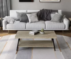 Pomona Whitewash Coffee Table -DHP SHOP 810520051 8