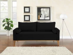 Torrence Black Sofa -DHP SHOP 810524540 4