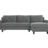 Hayward Gray Rolled Arm Sectional