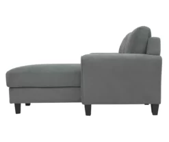 Hayward Gray Rolled Arm Sectional -DHP SHOP 810524579 4