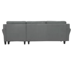 Hayward Gray Rolled Arm Sectional -DHP SHOP 810524579 5
