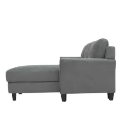 Hayward Gray Curved Arm Sectional 30 Hayward Gray Curved Arm Sectional -DHP SHOP 810524580 31