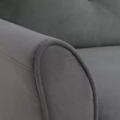 Hayward Gray Curved Arm Sectional 32 Hayward Gray Curved Arm Sectional -DHP SHOP 810524580 51