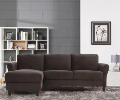 Waverley Coffee Brown Sectional -DHP SHOP 810524581 7