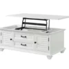 Charleston Shutter Door Lift Top Coffee Table
