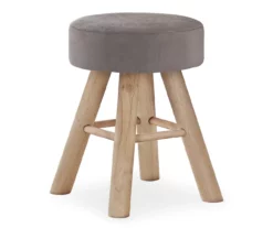 Wooden Leg Upholstered Ottoman -DHP SHOP 810533418 2