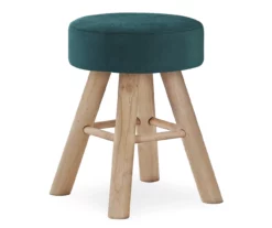 Wooden Leg Upholstered Ottoman -DHP SHOP 810533419 2