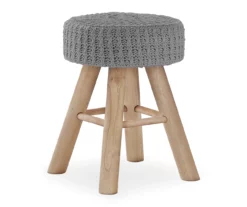 Wooden Leg Upholstered Ottoman -DHP SHOP 810533423 2