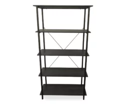 Real Living Rustic 5-Shelf Bookcase -DHP SHOP 810534675 1