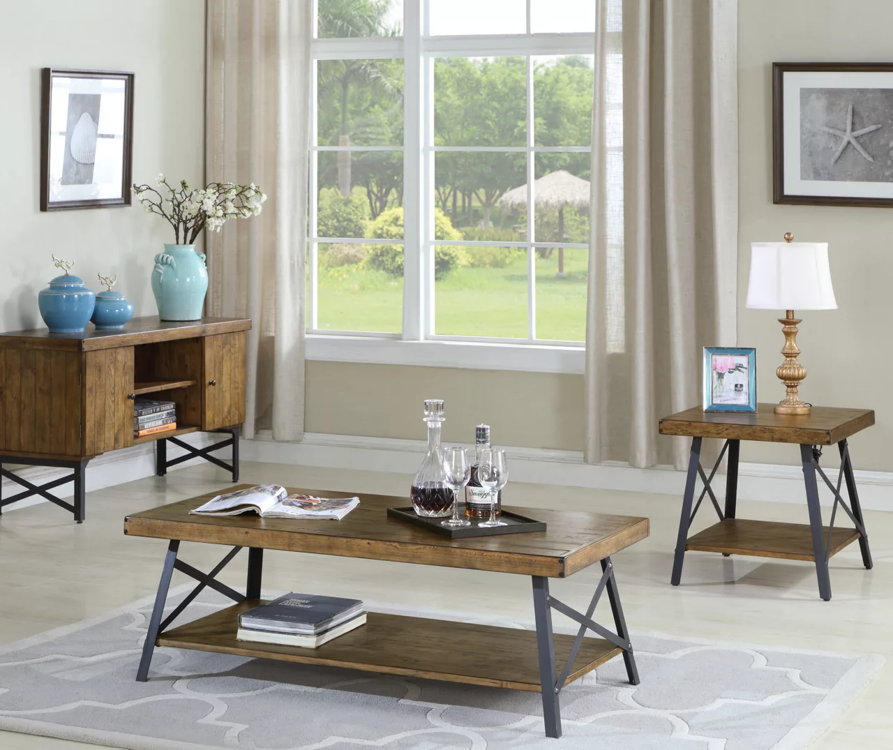 Pomona Pine Brown Coffee Table 5 Pomona Pine Brown Coffee Table - Image 5