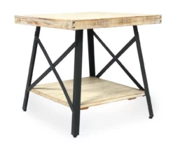 Willow River Pomona Open-Shelf End Table