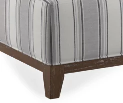 Stone Gray Square Wood Leg Ottoman 11 Stone Gray Square Wood Leg Ottoman -DHP SHOP 810535755 3
