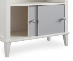 Monarch Hill Poppy Gray & White Bookcase -DHP SHOP 810538207 6