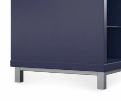 70" Intrepid Navy Deluxe Electric Fireplace Console -DHP SHOP 810538244 4