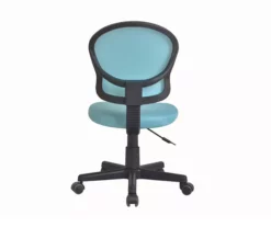 Teal Mesh Office Chair 9 Teal Mesh Office Chair -DHP SHOP 810538337 5 1