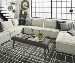 Bales Checkered Taupe Upholstered Accent Chair -DHP SHOP 810542299 17