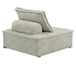 Bales Checkered Taupe Upholstered Accent Chair -DHP SHOP 810542299 4