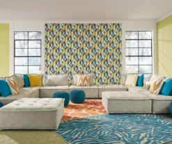 Bales Checkered Taupe Upholstered Accent Chair -DHP SHOP 810542299 5